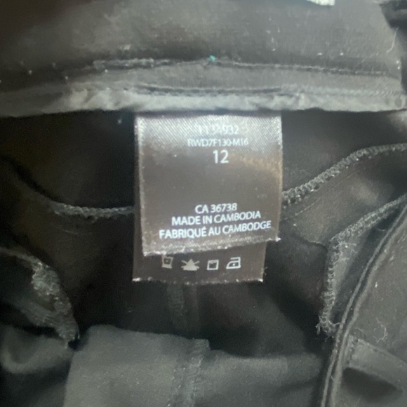 Kenneth Cole reaction black dress pants size 12 - Picture 2 of 5